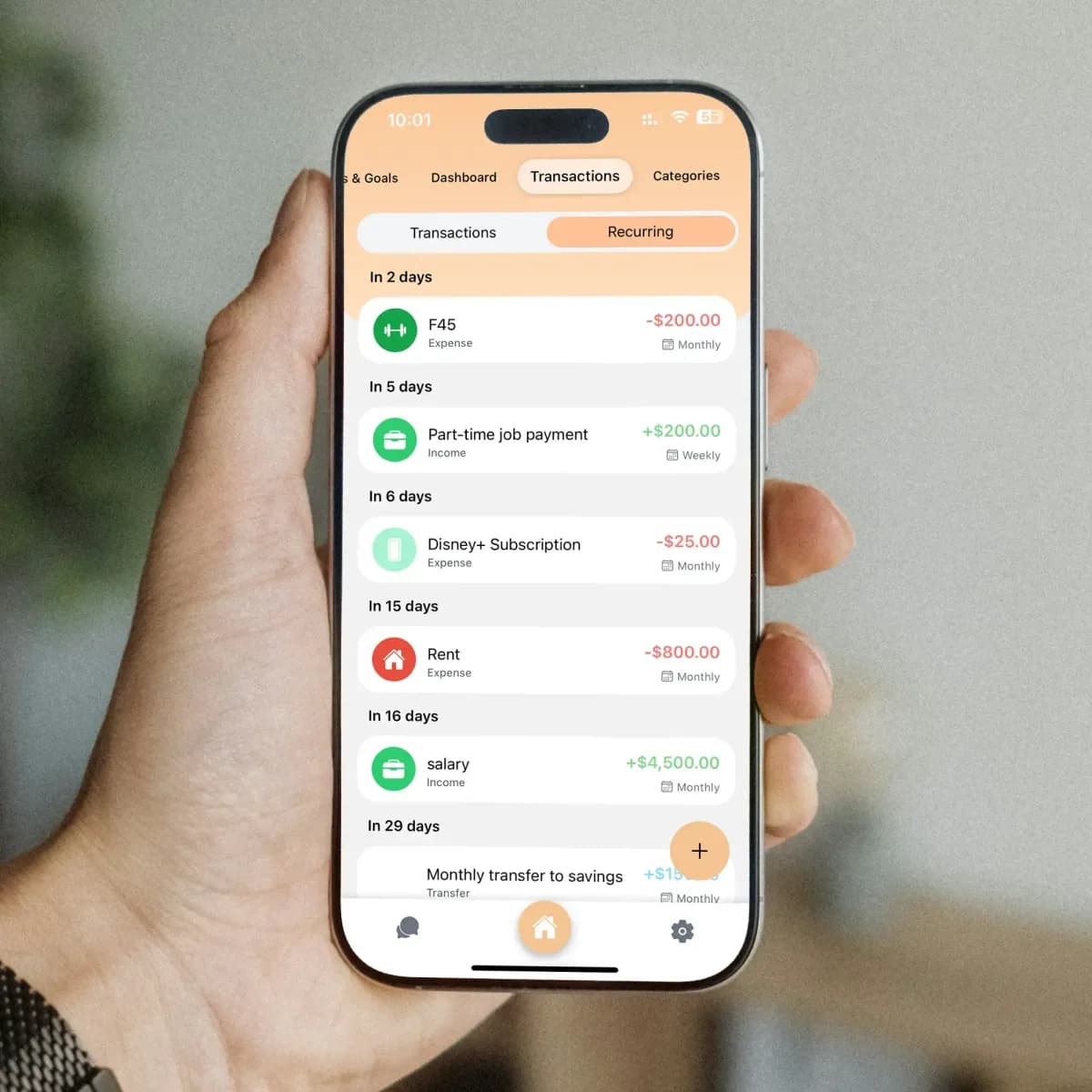 Recurring Transactions