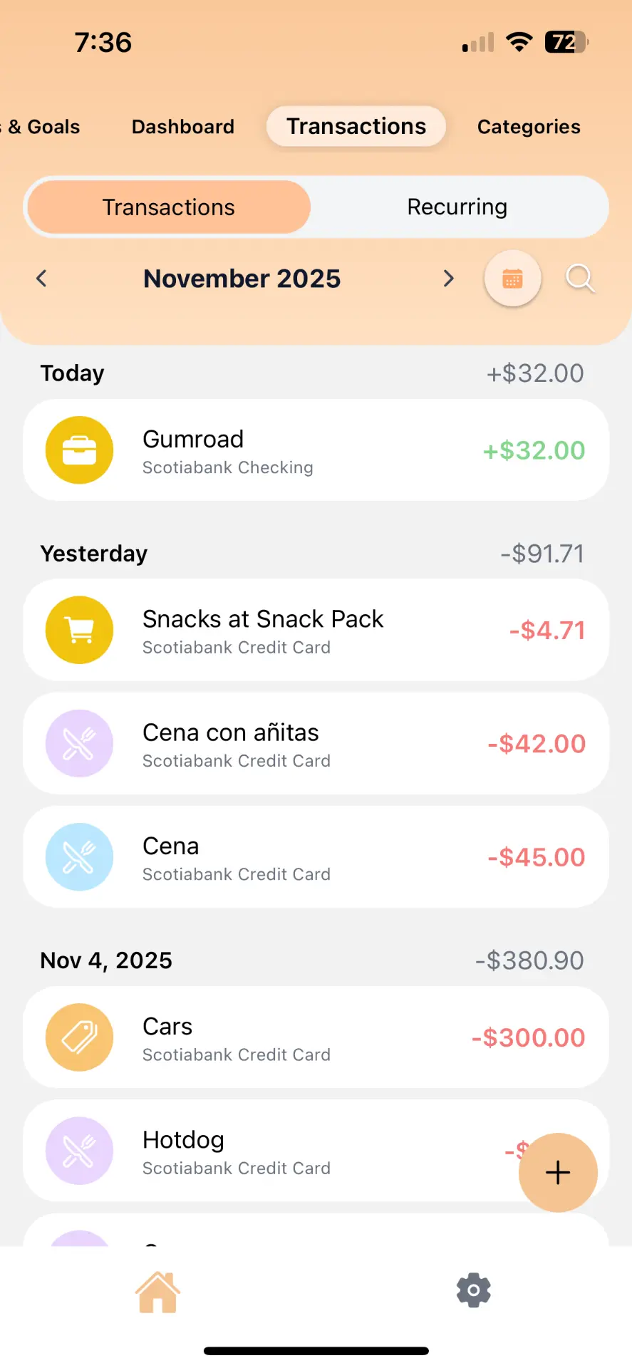 Every Transaction Tracked